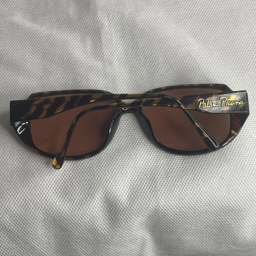 VTG Paloma Picasso Sunglasses Brown Tortoise 3735 10-56-13 130 Made In Germany